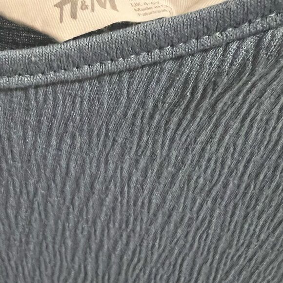 H&M Tulle-skirt  Blue Dress 5-6 - Picture 6 of 6